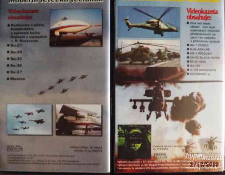 Vojenská technika-VHS kazety - foto 2