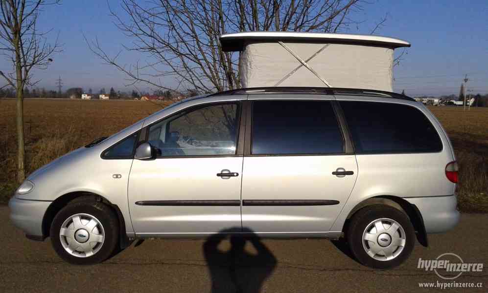 Ford Galaxy Autocapmer 2.3i 107kw, 7. mist, rok 2000. - foto 2
