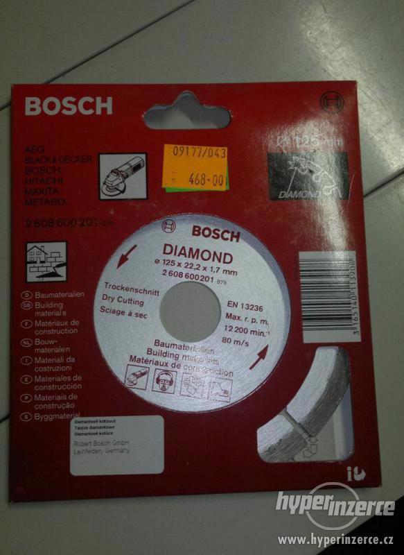 Diamantový kotouč Bosch 125mm na zdivo - foto 2