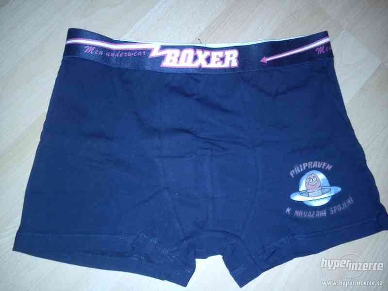 Boxerky s vtipným potiskem - foto 1