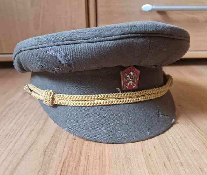 Staré sako a čepice SNB ,tříknoflíkové provedení - foto 7