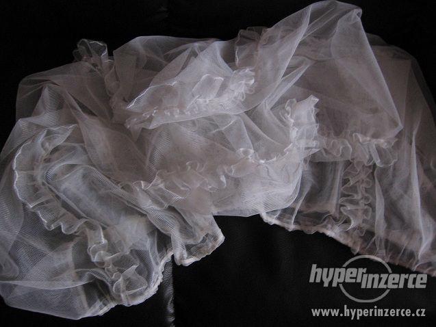 Bílá SÍŤKA PROTI HMYZU NA KOČÁR - KOČÁREK - foto 4
