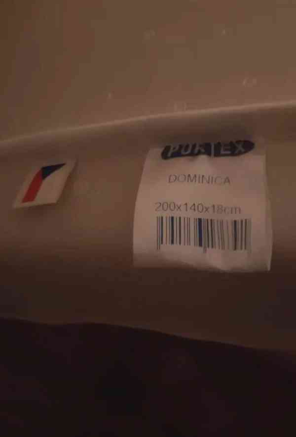Matrace 140 x 200 Purtex - foto 3
