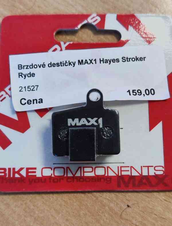  Brzdové destičky MAX1 Hayes Stroker Ryde - foto 1
