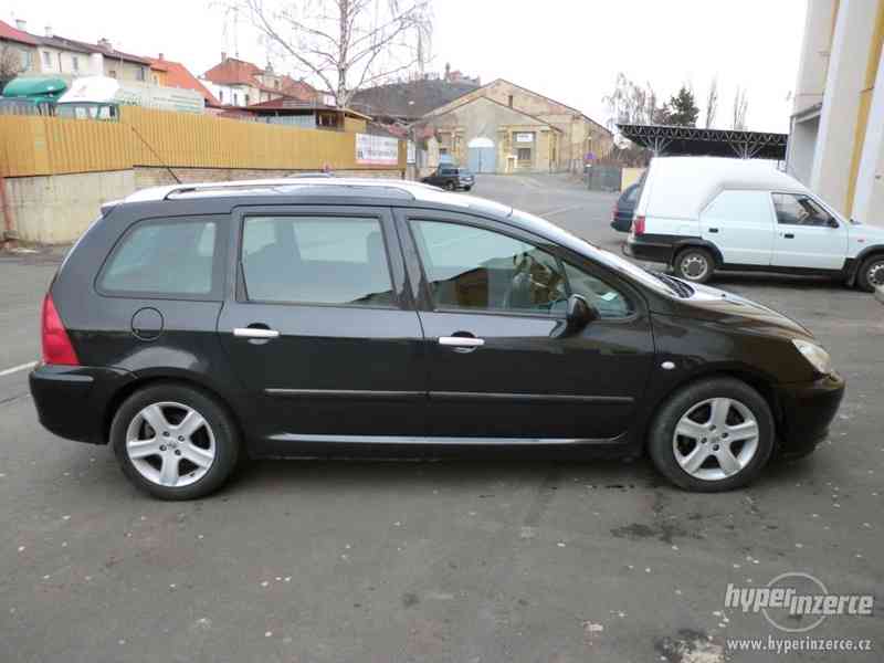 Peugeot 307 SW 2.0HDi 79kW,digiklima,serviska,tažné - foto 4