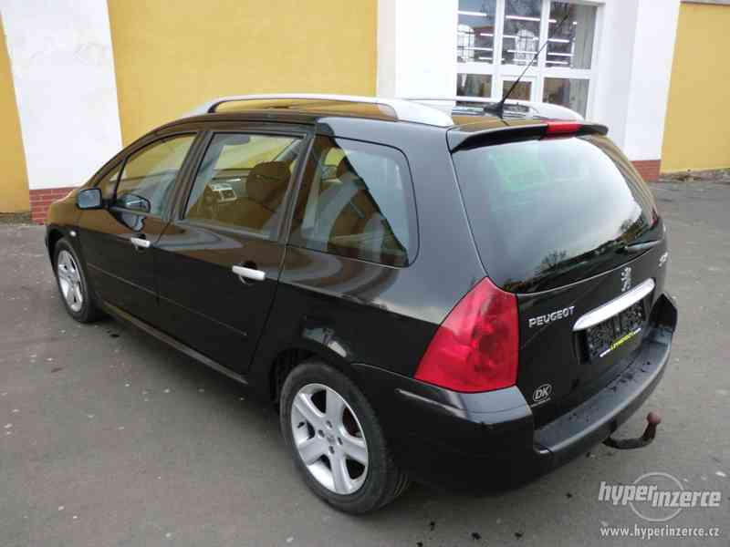 Peugeot 307 SW 2.0HDi 79kW,digiklima,serviska,tažné - foto 7
