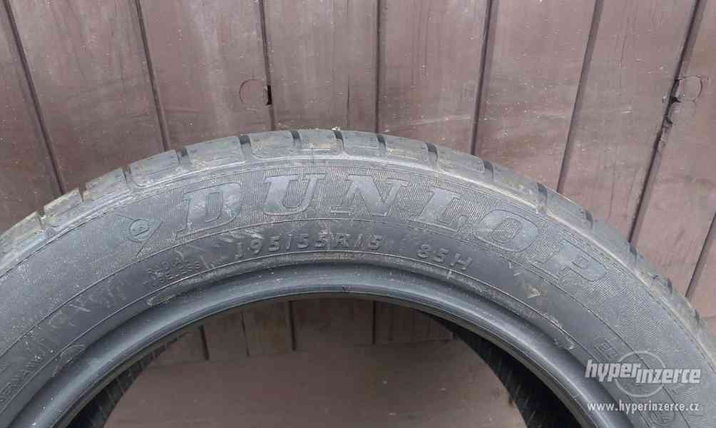 195/55R15  Dunlop sp sport 01 nová letní pneumatika - foto 2