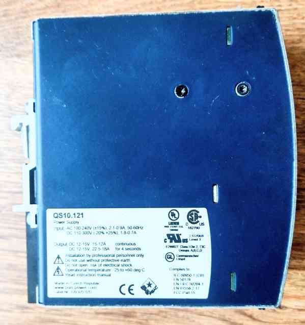 Zdroj 12V 15A 180W na DIN lištu - Puls Dimension QS10.121 - foto 3