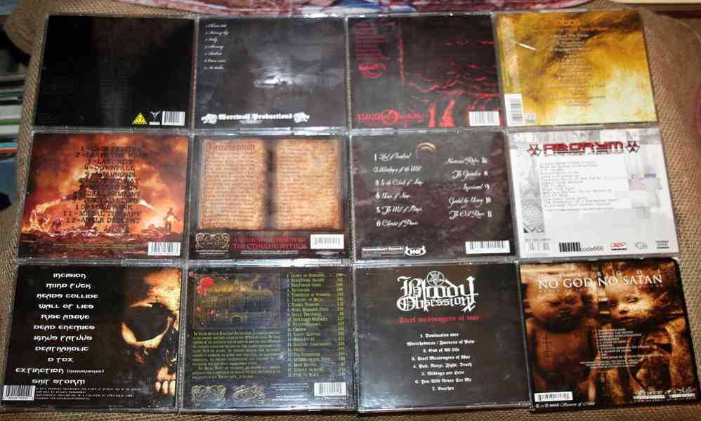 12x CD ... DEAD METAL - jednotná cena !!! - foto 2