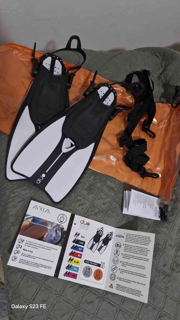 Šnorchlovací set OCEAN REEF ARIA QR + DUO TRAVEL - foto 2