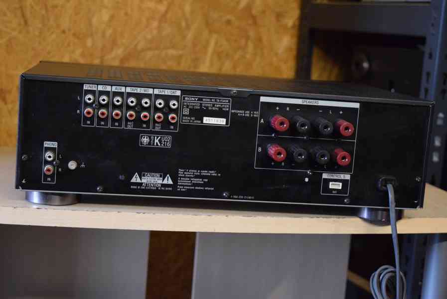 SONY TA-F345R VÝBORNÝ STEREO ZESILOVAČ !! - foto 6