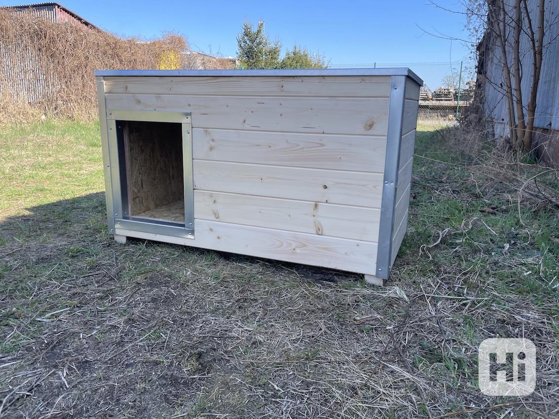 Zateplená psí bouda – ruční výroba, 3 velikosti - foto 1