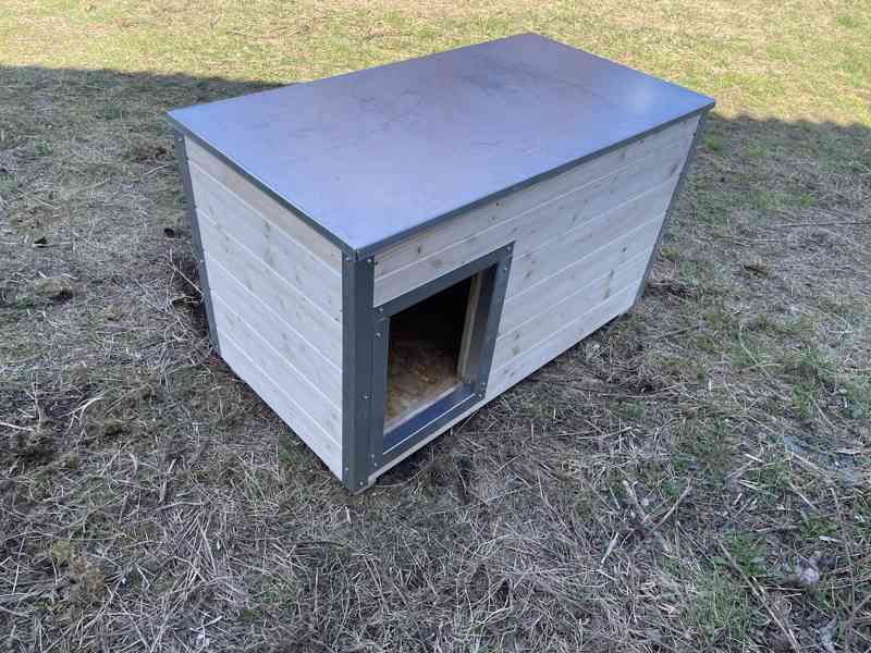 Zateplená psí bouda – ruční výroba, 3 velikosti - foto 3