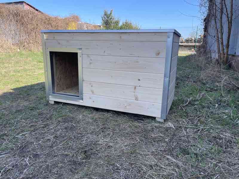 Zateplená psí bouda – ruční výroba, 3 velikosti - foto 1