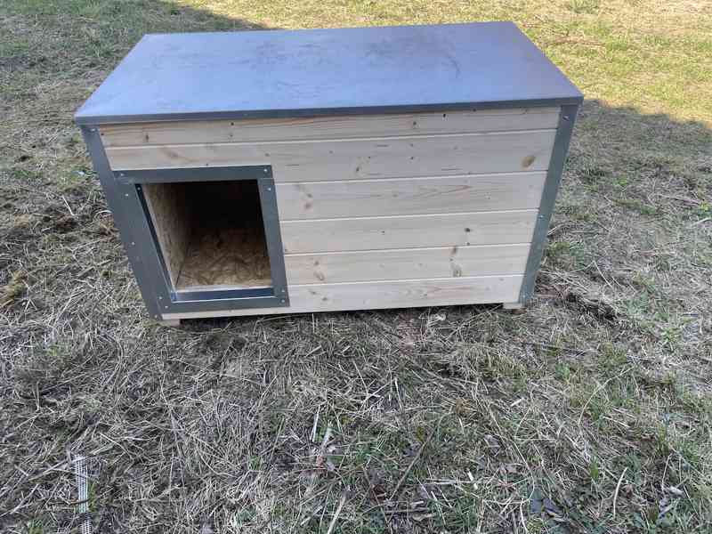 Zateplená psí bouda – ruční výroba, 3 velikosti - foto 4