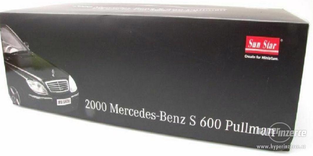 Model 1:18 Mercedes 600 S Klasse Pullman Sun Star - foto 16