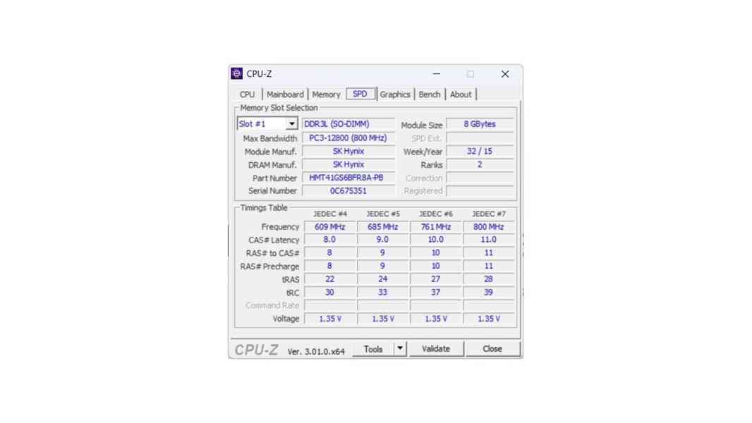 SK Hynix DDR3L SODIMM 2 x 8GB 1600MHz - foto 2