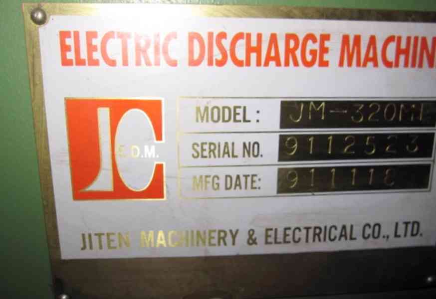 Elektroerozivní hloubící stroj JM-320MP (2270.) - foto 6