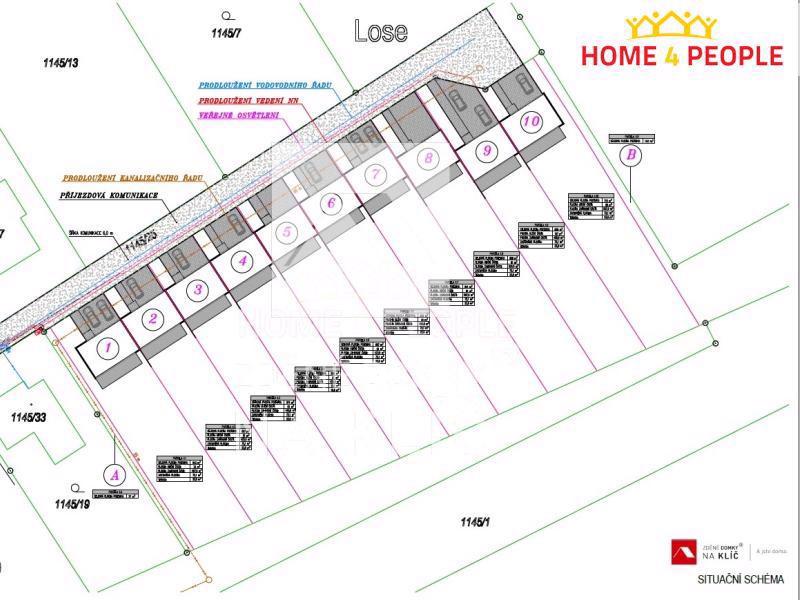 Prodej pozemku pro stavbu rodinného domu v Těšově u UB 1 164 m2. - foto 3