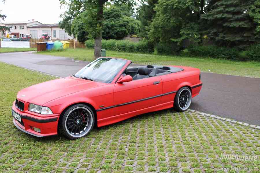 BMW e36 318i cabrio ,TOP stav,138xxx najeto - foto 4