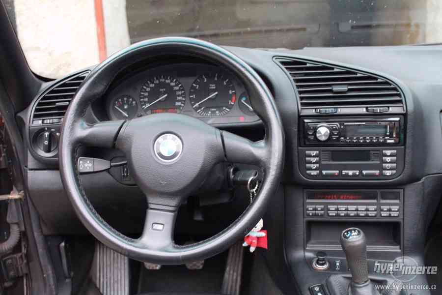 BMW e36 318i cabrio ,TOP stav,138xxx najeto - foto 8