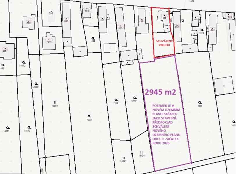 Rasošky - stavební pozemky 3953 m2 se schváleným projektem - foto 21