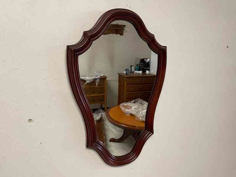 Starožitné rustikální zrcadlo  - foto 1