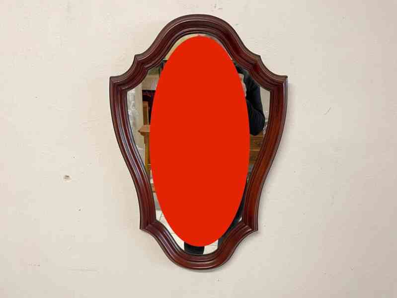 Starožitné rustikální zrcadlo  - foto 2