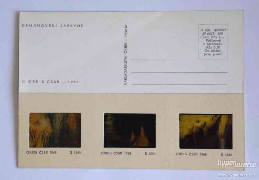 Prodám 2ks pohlednice s diapozitiv, ČSSR 1967 - foto 4