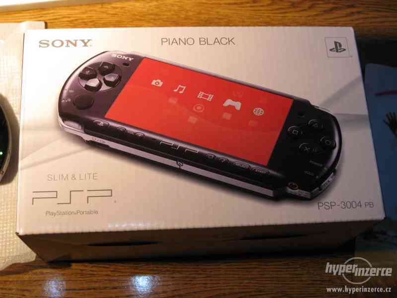PSP 3004 Piano Black + hry - foto 1