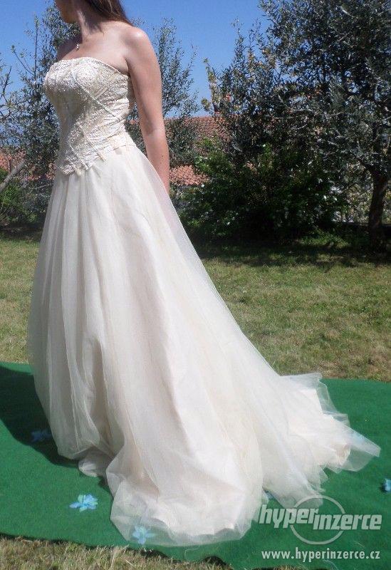 Luxusní svatební šaty Sarah Danielle, 34/36 - foto 7