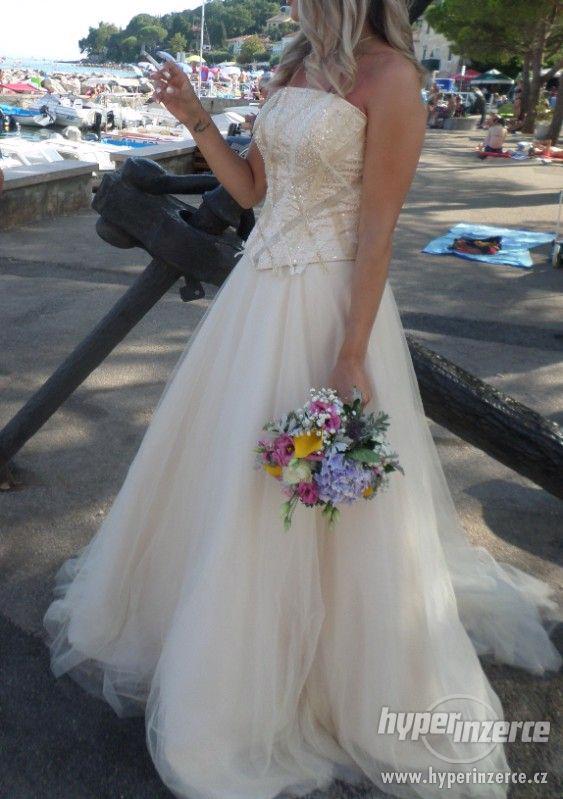 Luxusní svatební šaty Sarah Danielle, 34/36 - foto 9