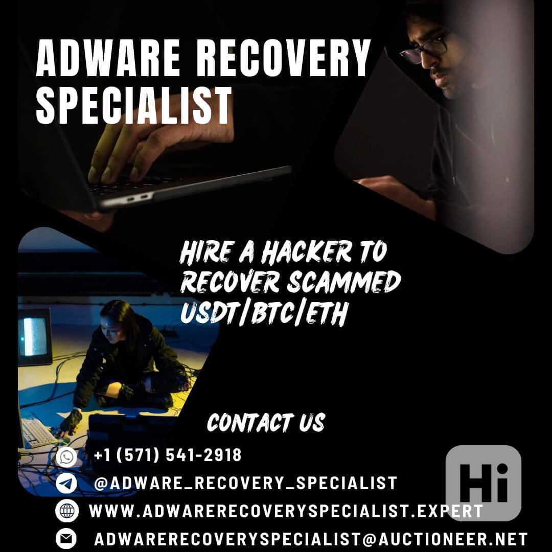 SCAMMED BITCOIN BY CONTACTING / ADWARE RECOVERY SPECIALIST  - foto 1