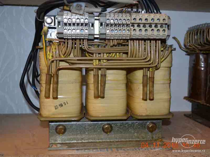 3fáz. suchý EI transformátor 2,95 kVA - výr. SIEMENS - foto 1
