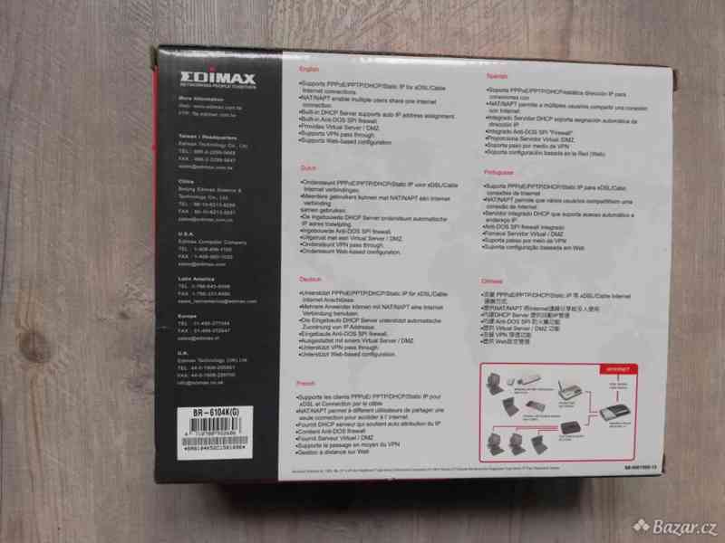 Edimax Router BR-6104K  - foto 3