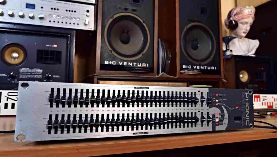 PHONIC MQ3600 DUAL 31-BAND GRAPHIC EQUALIZER - Professional - foto 1