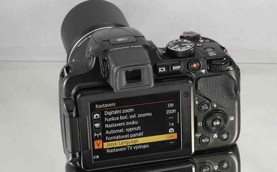 Nikon CoolPix P600 CMOS*60x Op.ZOOM*Full HDV*WIFI - foto 8