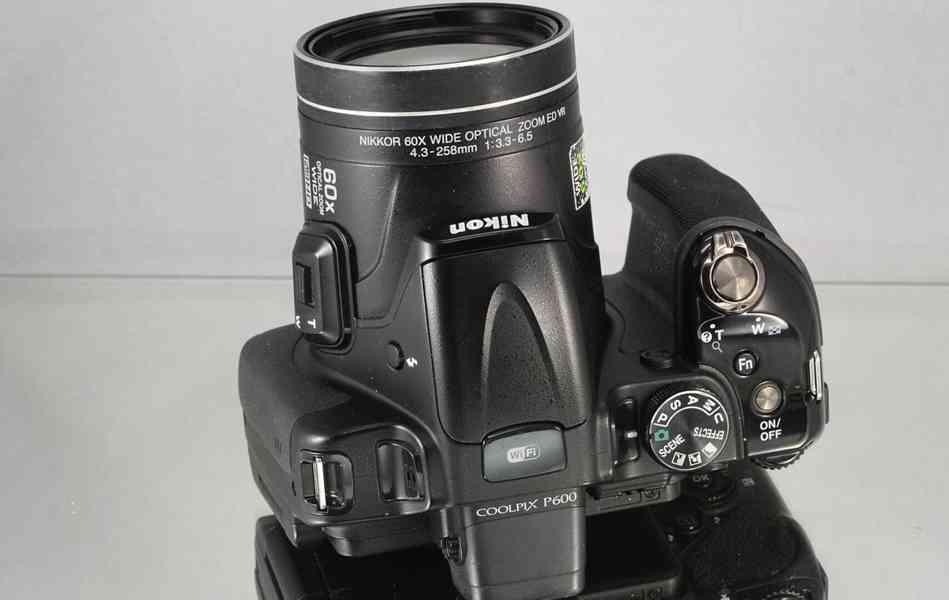 Nikon CoolPix P600 CMOS*60x Op.ZOOM*Full HDV*WIFI - foto 7