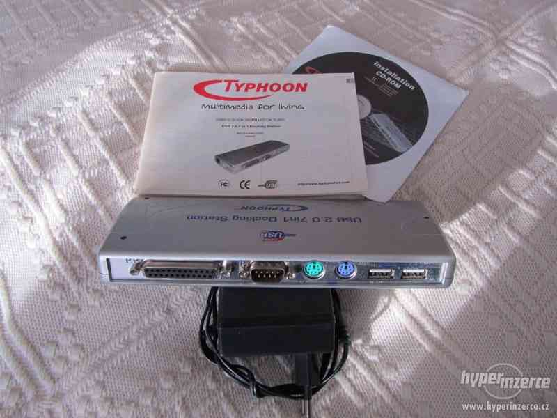 Prodám TYPHON USB 2.0 7 v jednom Docking Station - foto 2