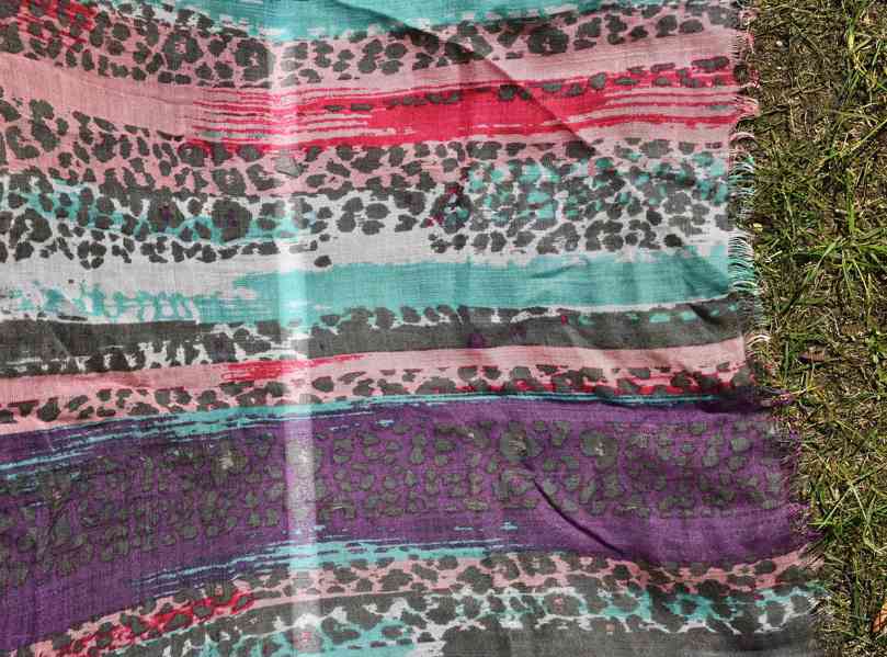 Šátky velké bavlna i polyester různé - foto 9