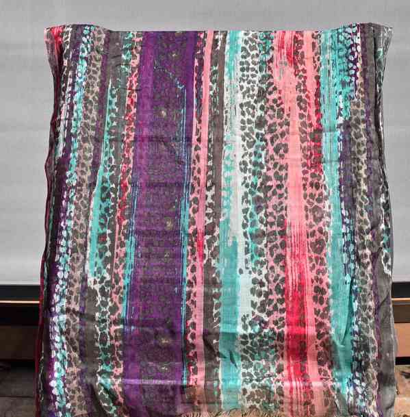 Šátky velké bavlna i polyester různé - foto 8