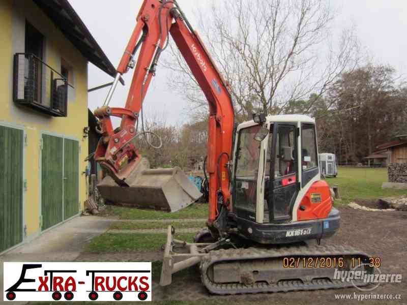 Kubota KX 161-3a Pásové rypadlo - foto 2