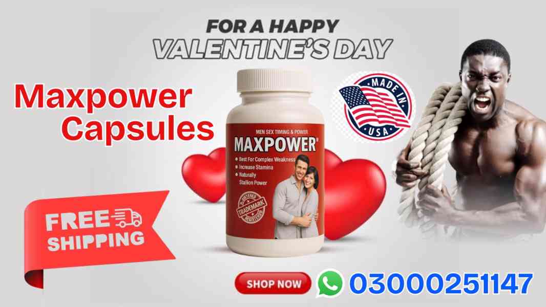 Maxpower Capsules in Pakistan