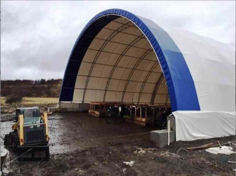 Hala z balíků slámy 6x9 m - foto 3