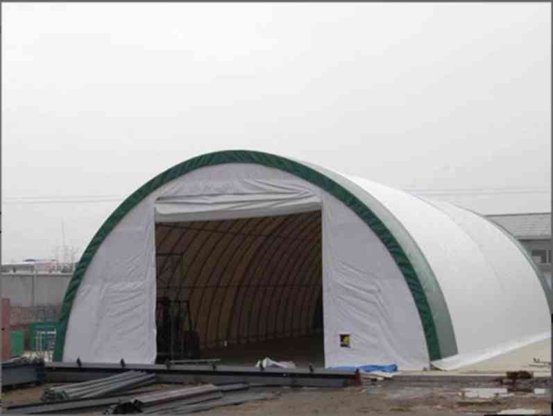 Hala z balíků slámy 6x9 m - foto 1