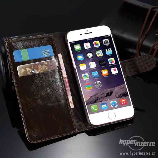 Kožené elegantní pouzdro pro APPLE iPhone 7 Plus (5,5") - foto 6