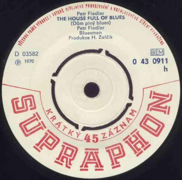 The Bluesmen ‎– Proč Nemohu Spát / The House Full Of Blues - foto 4