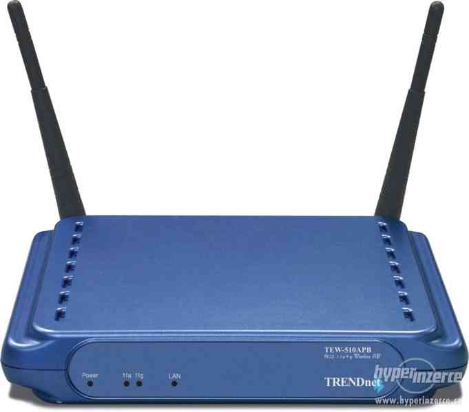 Wifi přístupový bod na Internet 108Mbps 802.11a+g - foto 1