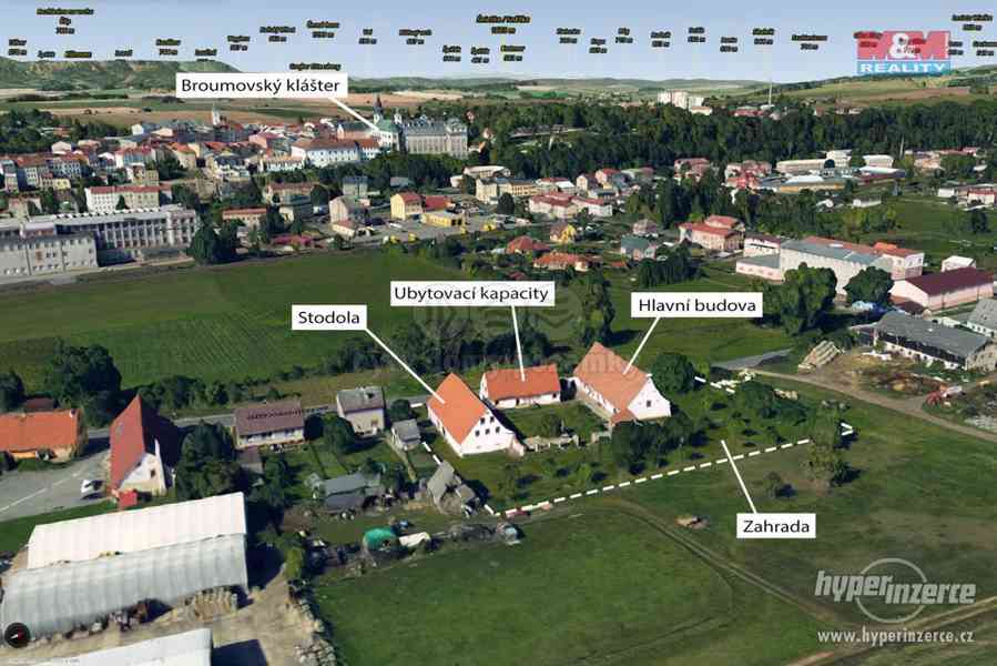 Prodej zemědělské usedlosti, 4503 m?, Broumov - foto 4