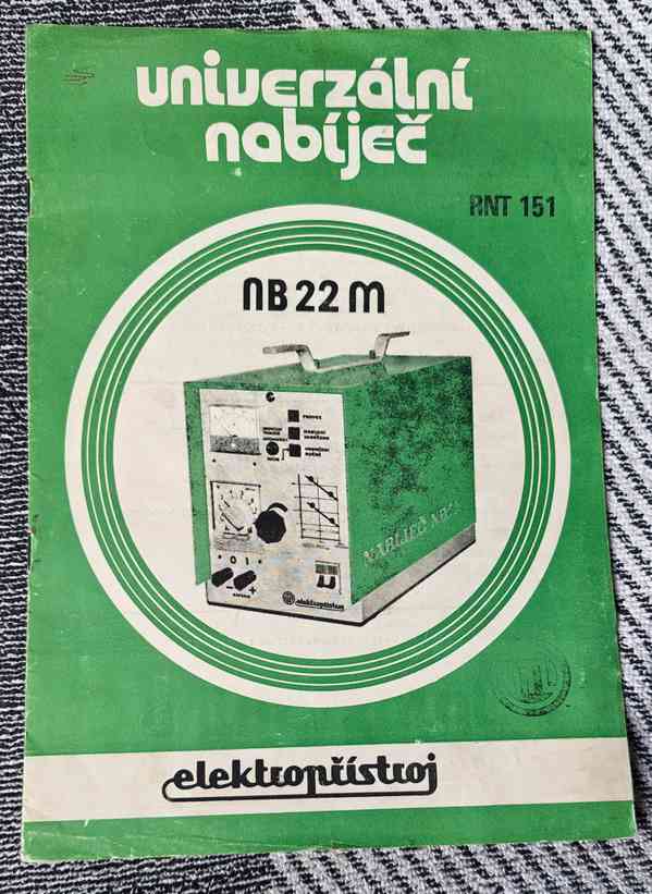 univerzální nabíječ NB 22 M; 0 až 24V / 25A - foto 4